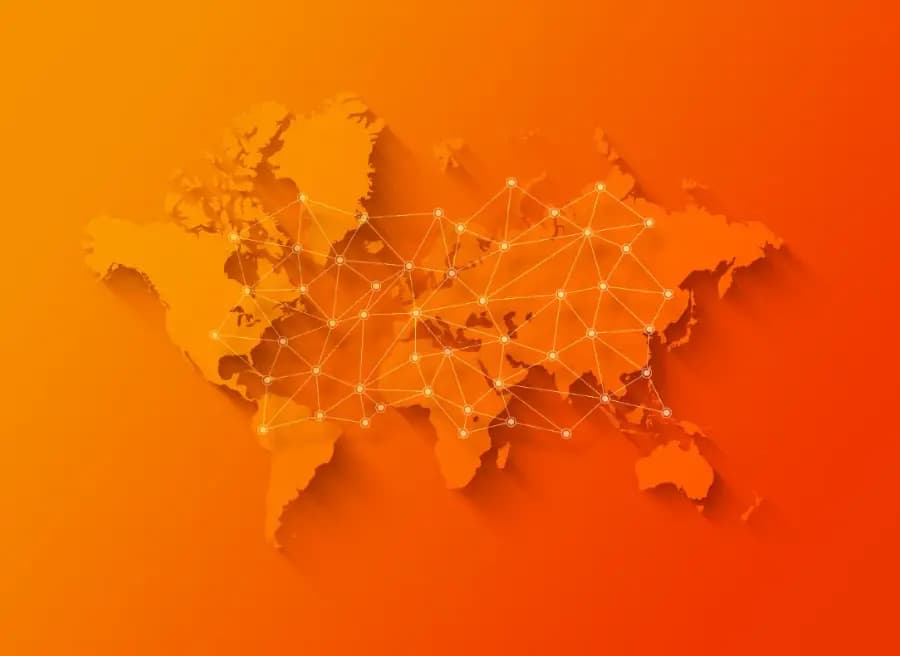 World coverage map